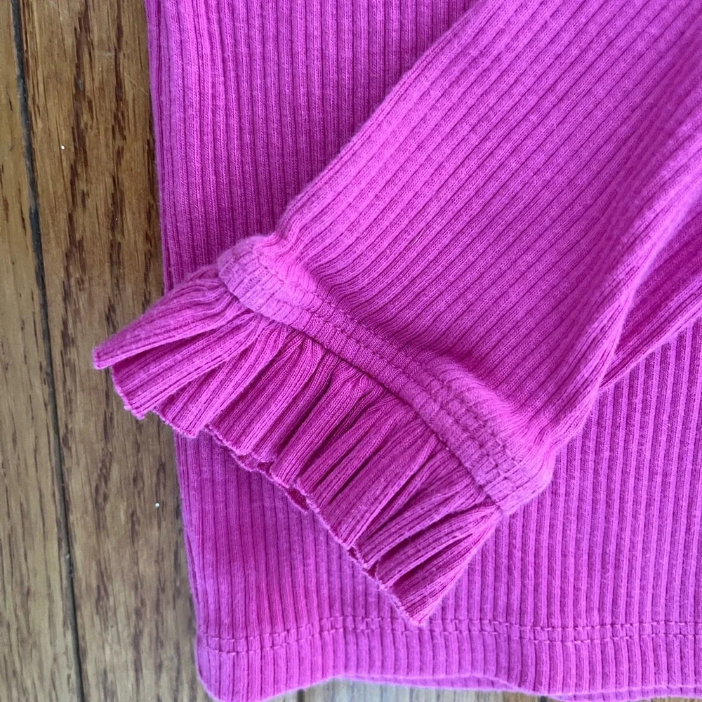 NWOT JCrew Fuchsia Ribbed Turtleneck